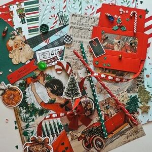 Junk journal kit( mystery random)